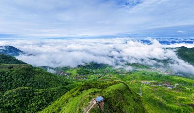 云漫百里荒 绿意醉夷陵