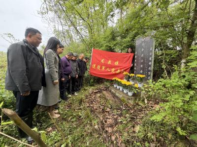 龙泉镇：祭无名烈士墓、缅怀革命先烈