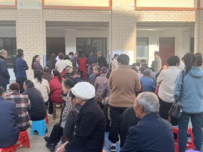 健康服务进乡村  免费体检暖民心