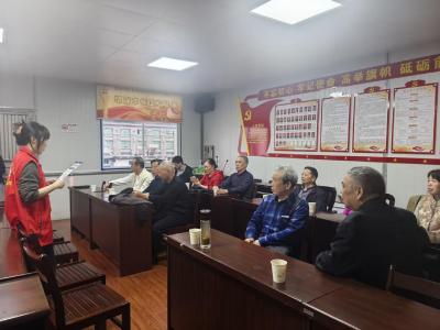 东湖社区：“支客师”宣讲护民心 反诈宣传进万家