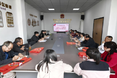 峡江社区召开志愿服务动员大会