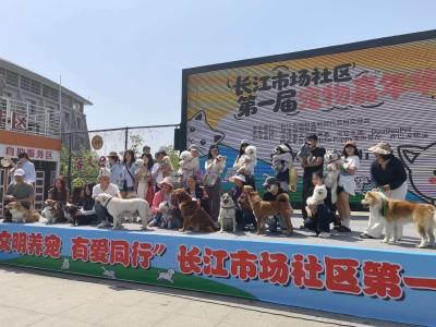 长江市场社区举办首届宠物嘉年华