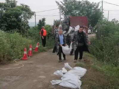 鄢家河村：以练筑防 安全度汛