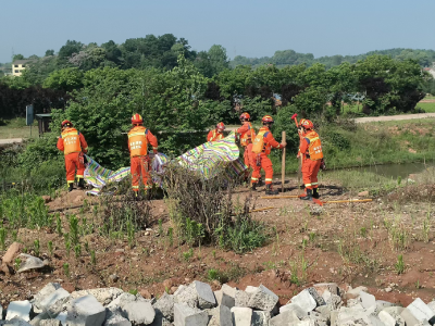 鸦鹊岭镇开展2026年防汛应急模拟演练