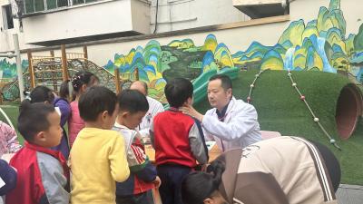 太平溪镇卫生院：爱心体检进校园 呵护幼儿健康路
