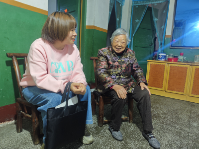 平湖社区：情系独居老人 走访温暖人心
