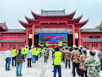 小溪塔街道与官庄水库联合开展防汛应急演练