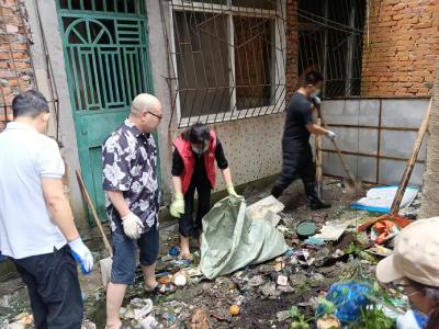 平湖社区：“清洁家园”齐聚力 干净整洁焕新颜