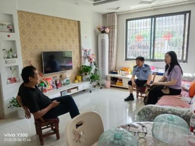 营盘社区：反诈宣传入家门 联动单位筑防线