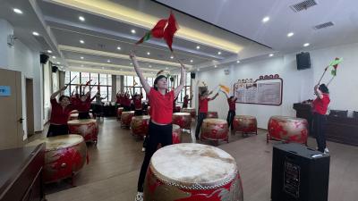 朝阳社区：鼓韵飞扬传佳音 文化惠民润心田