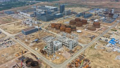 鏖战一周年 攻坚正当时——宜昌新洋丰项目建设跑出“加速度”