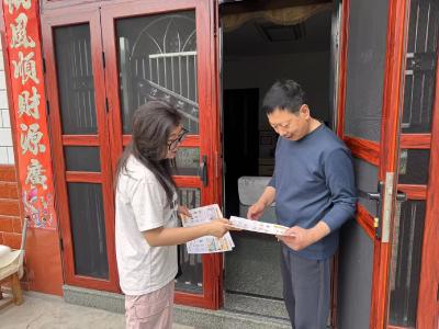 平湖社区：分类宣传进家门 绿色理念入人心