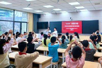 传染病防控知识进校园  医院专家护航少年成长