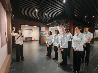 鉴史知廉 清风护航——宜昌北收费站赴夷陵博物馆开展“510·我要廉”廉洁教育活动