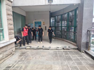 峡江社区：党建引领聚合力 联合演练筑防线