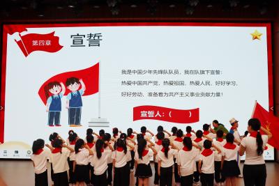 高举队旗跟党走 争做新时代好少年