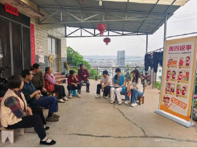 郭家湾村：干群围坐话家常 倾心为民解难题