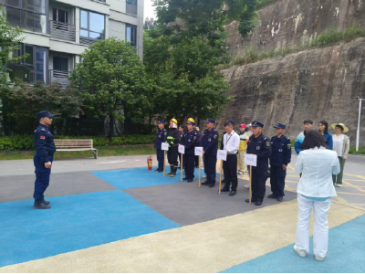 锦云社区：以练筑防 安全同行
