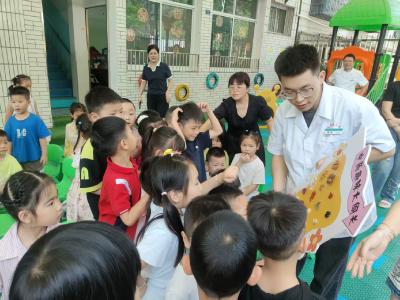 乐天溪镇中心卫生院：中医药文化进校园