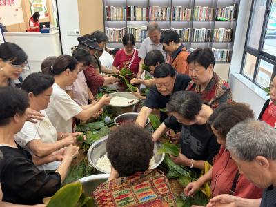 朝阳社区：粽香伴趣话端阳，平安宣传入民心
