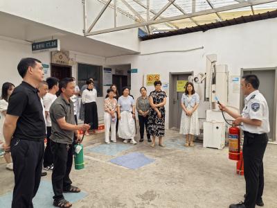 乐天溪镇中心卫生院开展消防知识培训与应急演练