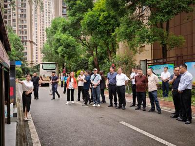 省住建厅城管处带队来夷陵区调研垃圾分类体系与再生资源体系“两网融合”实践成效