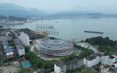 主体结构顺利验收 三峡水利智慧展示馆进入装饰装修阶段