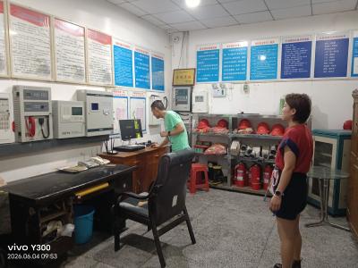 营盘社区开展消防安全专项检查