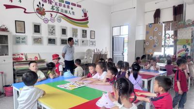 邓村分园开展参观小学活动