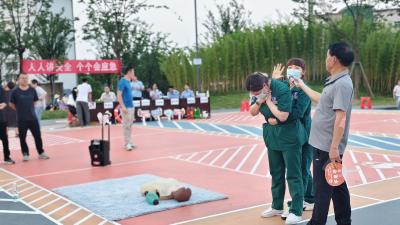 鸦鹊岭镇中心卫生院：急救知识惠百姓 筑牢民生安全线