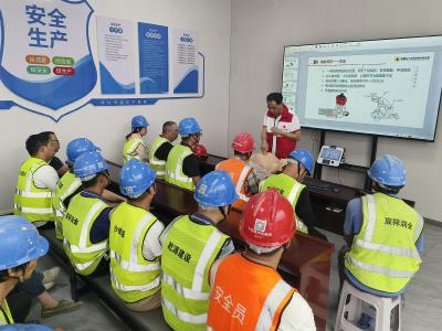 龙泉镇卫生院：急救技能精准赋能 筑牢工地安全屏障