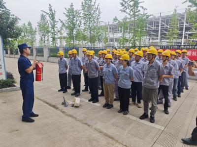 安全宣传进企业 消防安全不“打烊”