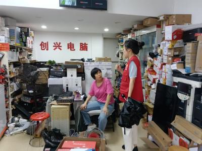 朝阳社区：安全护航助中考 禁噪宣传净环境