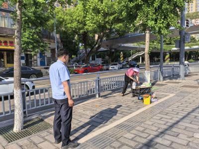 永兴社区：护学岗守平安 整治乱象护成长