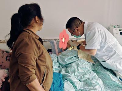 邓村乡卫生院：家医团队入户服务，聚焦特殊延续护理