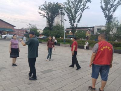 望江社区：静音护航高考 暖心文明降噪