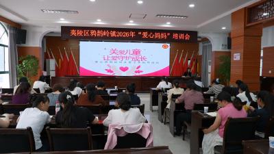 夷陵区“爱心妈妈”业务培训启动 首场活动在鸦鹊岭镇举行