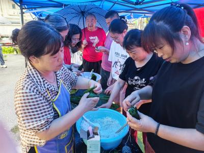 长江市场社区：粽香迎端午 平安伴同行