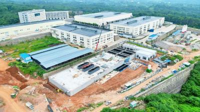 三峡畜牧产业园污水处理厂项目加速建设 预计七月底试运行
