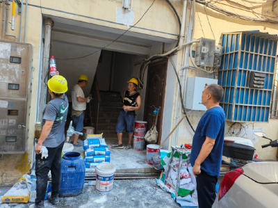 永兴社区：现场排查除隐患 安全提醒不松懈