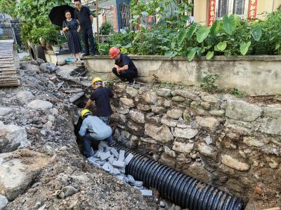 永兴社区：雨污改造惠民生 安全检查护家园