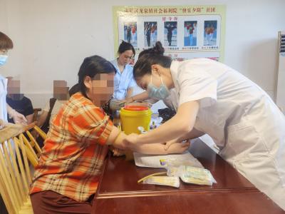 龙泉镇卫生院：情暖福利院 免费体检送健康