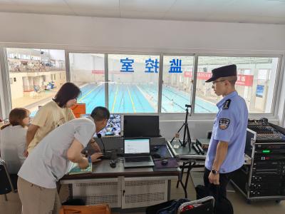 永兴社区：巡查场馆消除隐患 同心筑护夏日平安