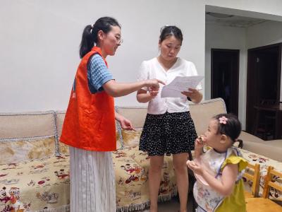 峡江社区：一份告知书，敲响防溺安全铃