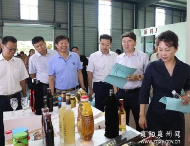 新疆博州精河县党政代表团现场考察襄州区重大项目