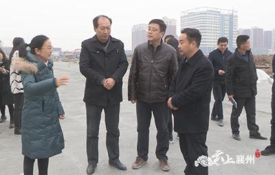 市发改委调研襄州区项目建设
