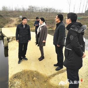 襄州区领导调研重点交通项目建设并落实“河湖长制”巡河工作  