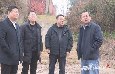 襄州区领导检查农村人居环境整治工作