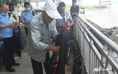 襄州区公安局开展打击非法捕捞专项行动