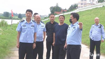 襄州区领导检查汉江流域禁捕工作